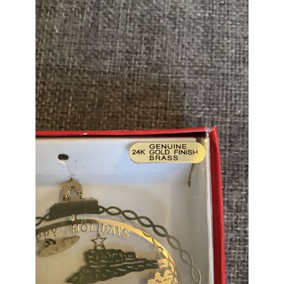 1993 Nation’s Treasures Castle Rock Colorado Christmas Ornament Cantril School - Picture 3 of 8